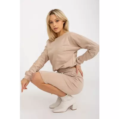 Spódnica Komplet Model EM-KMPL-644.18P Beige - Ex Moda