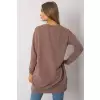 Tunika Model RV-TU-7258.40P Brown - Rue Paris