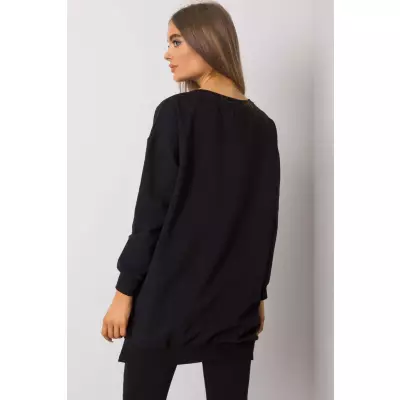 Tunika Model RV-TU-7258.40P Black - Rue Paris