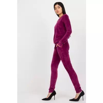 Spodnie Komplet Model RV-KMPL-6083.05 Violet - Rue Paris