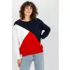 Bluza Damska Model RV-BL-8463.41P Navy/Red - Relevance