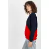 Bluza Damska Model RV-BL-8463.41P Navy/Red - Relevance