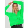 Sweter Damski Model LC-SW-8022.04P Fluo Green - Rue Paris