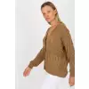 Sweter Damski Model LC-SW-8022.04P Dark Beige - Rue Paris