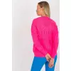 Sweter Damski Model LC-SW-8022.04P Fluo Pink - Rue Paris