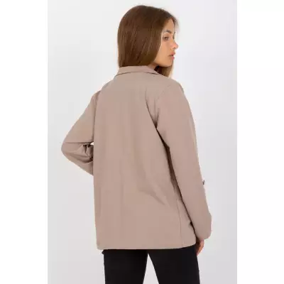 Marynarka Model RV-MA-8071.19P Dark Beige - Rue Paris