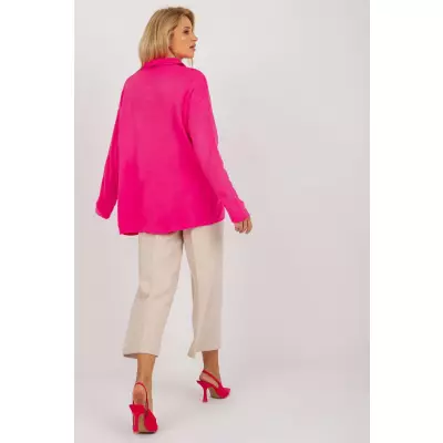 Sweter Damski Model LC-SW-2261.00P Fluo Pink - Rue Paris