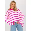 Sweter Damski Model LC-SW-2212.97P Fluo Pink - Rue Paris