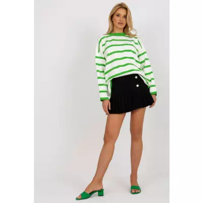 Sweter Damski ModelLC-SW-2212.97P Green - Rue Paris