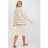 Sweter Damski Model LC-SW-2212.97P Light Brown - Rue Paris