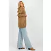 Sweter Kardigan Model LC-SW-8042.60 Camel - Rue Paris