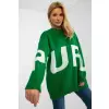 Sweter Damski Model LC-SW-8050.95P Green - Rue Paris