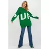 Sweter Damski Model LC-SW-8050.95P Green - Rue Paris