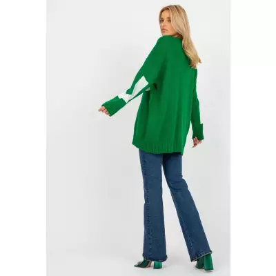 Sweter Damski Model LC-SW-8050.95P Green - Rue Paris