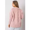 Sweter Damski Model LC-SW-A1.28X Light Pink - Rue Paris