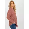 Sweter Damski Model LC-SW-A1.28X Dark Pink - Rue Paris