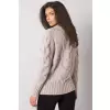 Sweter Damski Model LC-SW-A1.28X Beige - Rue Paris