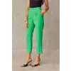 Spodnie Damskie Model ZIE 0015 7/8 Green - Roco Fashion