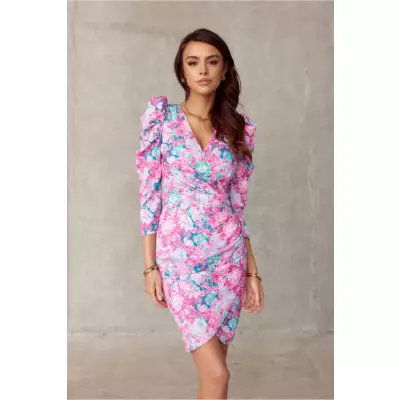 Sukienka Model SUK0329 E16 Pink - Roco Fashion