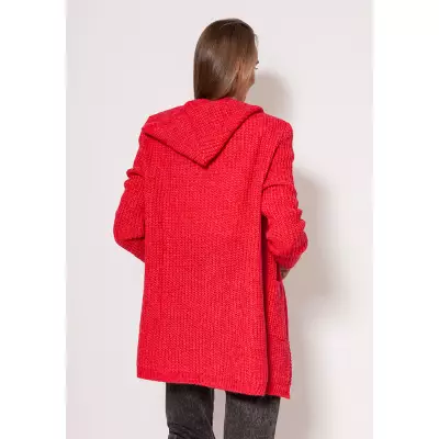 Sweter Kardigan Model PA018 Coral - MKM