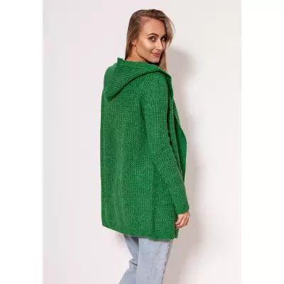 Sweter Kardigan Model PA018 Green - MKM