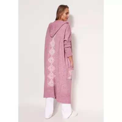 Sweter Kardigan Model PA020 Pink - MKM