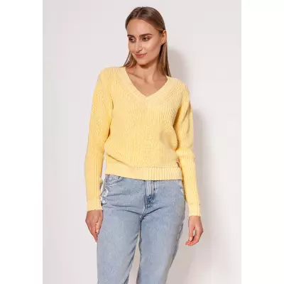 Sweter Damski Model SWE264 Lemon - MKM