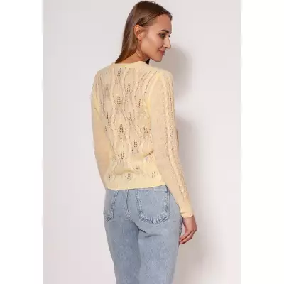 Sweter Damski Model SWE267 Lemon - MKM