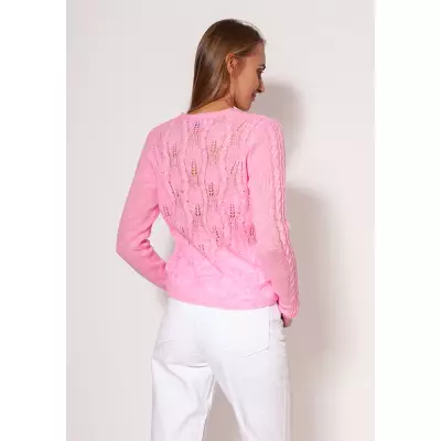 Sweter Damski Model SWE267 Baby Pink - MKM