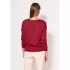 Sweter Damski Model SWE296 Bordo - MKM