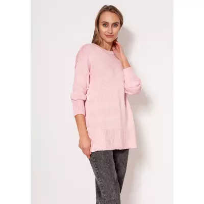 Sweter Damski Model SWE303 Pink - MKM