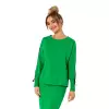 Bluza Damska Model MOE727 Green - Moe