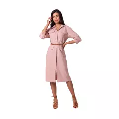 Sukienka Model B258 Pink - BeWear