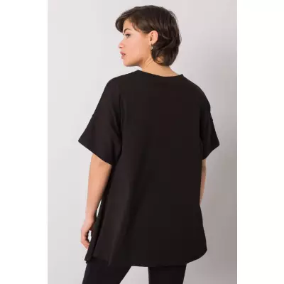 T-shirt Damski Model 157-TS-4380.89 Black - Rue Paris