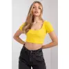 T-shirt Damski Model RV-TS-7537.52 Yellow - Rue Paris