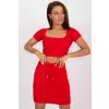 T-shirt Damski Model RV-TS-7538.12P Red - Rue Paris