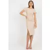 Sukienka Model DHJ-SK-17253.38X Beige - Italy Moda