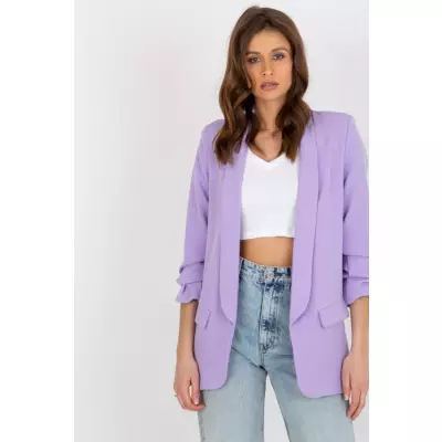 Marynarka Model DHJ-MA-7684.15P Light Violet - Italy Moda