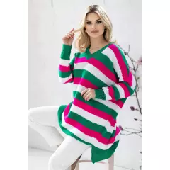 Sweter Damski Model 30091 Dark Green - PeeKaBoo