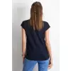 T-shirt Damski Model RV-TS-4839.10P Navy - BFG