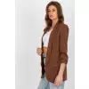 Marynarka Model DHJ-MA-7684.15P Dark Brown - Italy Moda