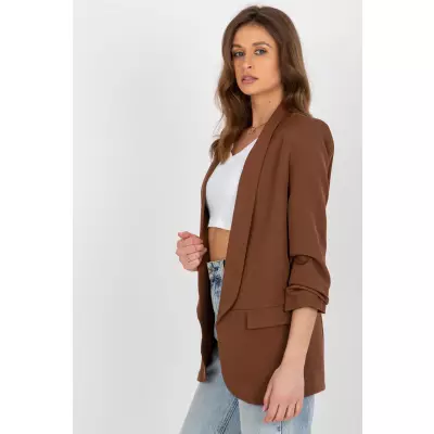 Marynarka Model DHJ-MA-7684.15P Dark Brown - Italy Moda