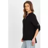 Bluzka Model WN-KS-VE51.17P Black - Rue Paris