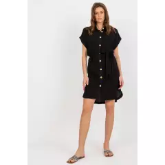 Sukienka Model WN-SK-VE40.41P Black - Rue Paris