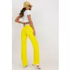 Spodnie Damskie Model DHJ-SP-6971.44P Yellow - Italy Moda