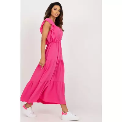 Sukienka Model DHJ-SK-8352.04 Dark Pink - Italy Moda