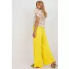 Spodnie Damskie Model DHJ-SP-8387.57 Yellow - Italy Moda