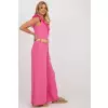 Spodnie Damskie Model DHJ-SP-8387.57 Pink - Italy Moda