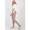 Legginsy Model RV-LG-7533.08 Dark Beige - Rue Paris