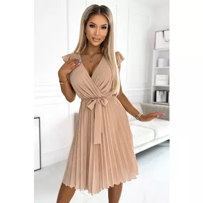 Sukienka Model Polina 374-5 Beige - Numoco